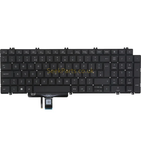 UK Keyboard for Dell Latitude 5530 5531 with Backlit