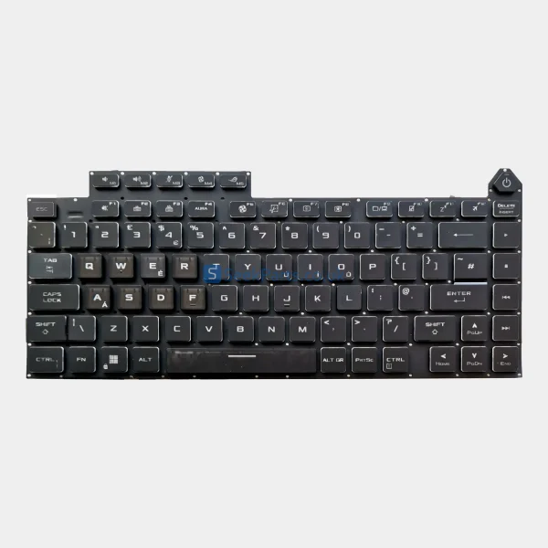 UK Keyboard for Asus ROG Strix SCAR 16 2023 G634